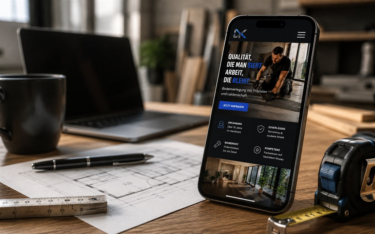 Website sieht auf dem Handy perfekt aus
